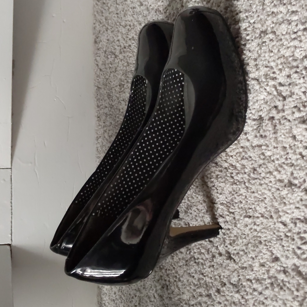 Black high heels